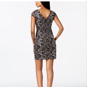 Adrianna Papell Black Lace From Nordstrom -NWT